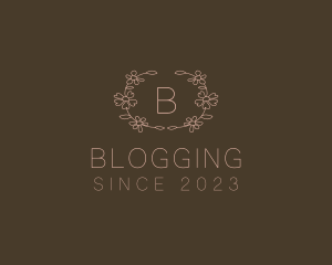 Event Styling - Daisy Flower Wreath Boutique logo design