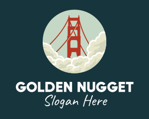 Golden Gate San Fransisco logo design