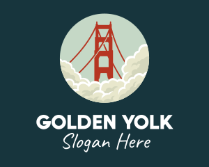 Golden Gate San Fransisco logo design