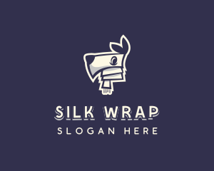 Scarf - Winter Dog Clothing logo design