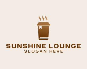 Coffee Espresso Library  logo design