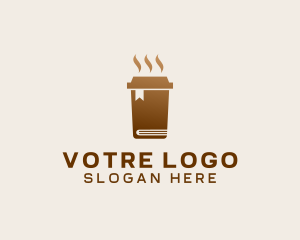 Latte - Coffee Espresso Library logo design