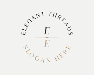 Elegant Luxury Fashion logo design