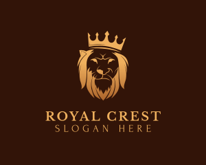 Majestic - Majestic Crown Lion logo design
