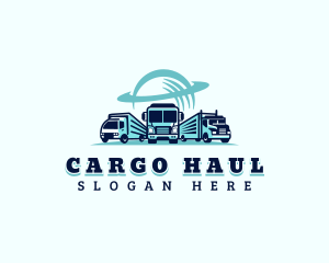 Delivery Truck Fleet logo design