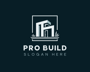 Architect Building Realty logo design