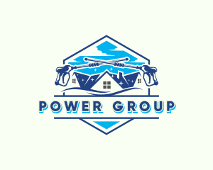 House Pressure Washer logo design