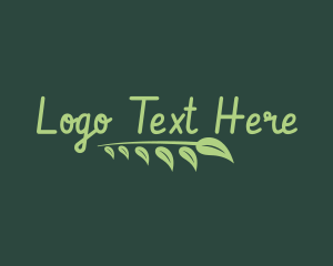 Sustainable - Leaf Botanical Farm logo design