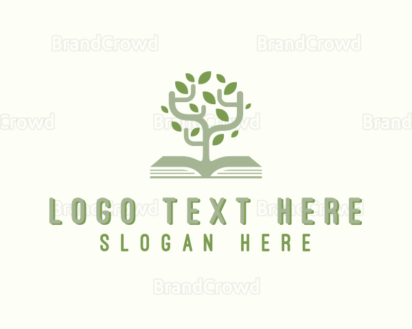 Nature Tree Book Logo