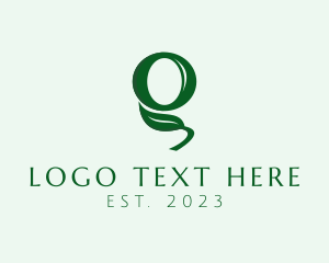 Landscaping - Farming Agriculture Letter O logo design