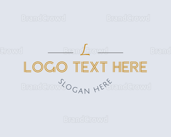 Retro Business Brand Logo