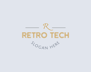 Retro Business Brand logo design