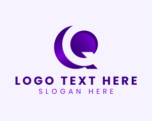 Media - Startup Business Letter Q logo design