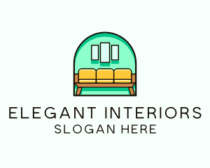 House Sofa Furniture  logo design