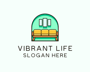 Living Room Furniture  logo design