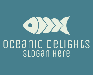 Fish - Blue Fish Fishing logo design