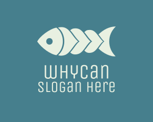 Animal - Blue Fish Fishing logo design