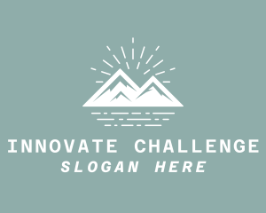 Challenge - Mountain Lake Tour logo design