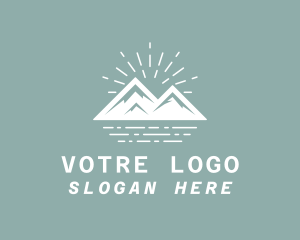 Challenge - Mountain Lake Tour logo design