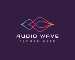 Sound - Sound Wave Techno logo design