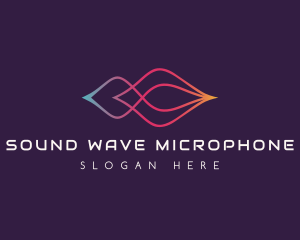 Sound Wave Techno logo design