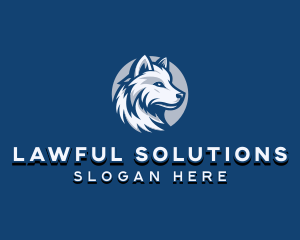 Legal - Wolf Legal Finance logo design