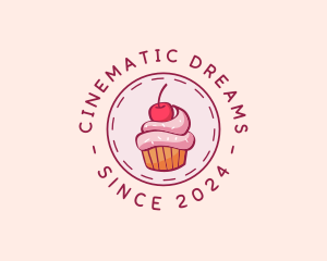 Sweet Cherry Cupcake logo design