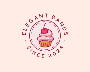 Sweet Cherry Cupcake logo design