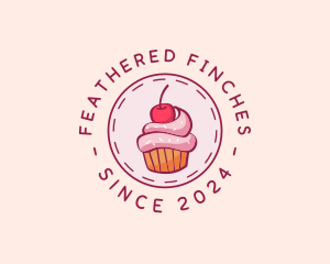 Sweet Cherry Cupcake logo design