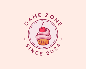 Sweet Cherry Cupcake logo design