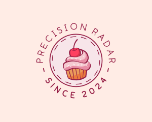 Sweet Cherry Cupcake logo design