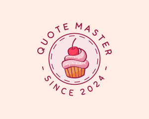 Sweet Cherry Cupcake logo design