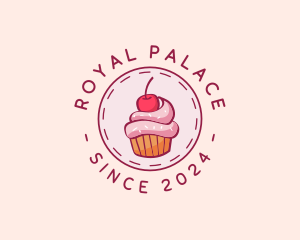 Sweet Cherry Cupcake logo design