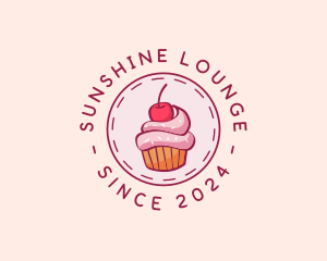 Sweet Cherry Cupcake logo design