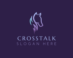 Polo Horse Equestrian Logo