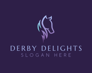 Derby - Polo Horse Equestrian logo design