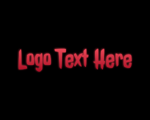 Font - Scary Halloween Horror logo design