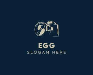 Vlogger - Zoom Camera Photography logo design
