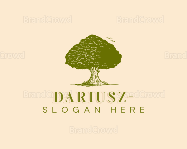 Agriculture Oak Tree Logo