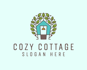 Cottage - Ecosystem Tree House logo design