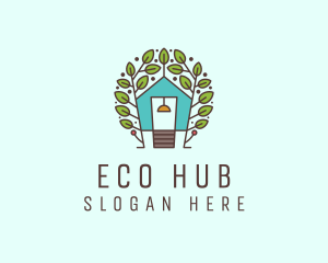 Ecosystem Tree House logo design