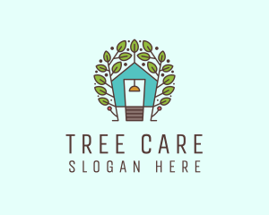 Ecosystem Tree House logo design