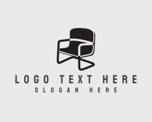 Chair - Furniture Seat Chair logo design