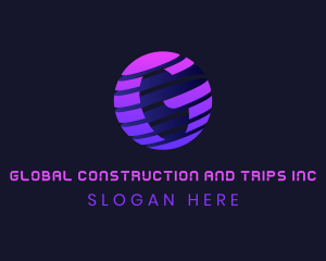 Global Planet Letter G logo design
