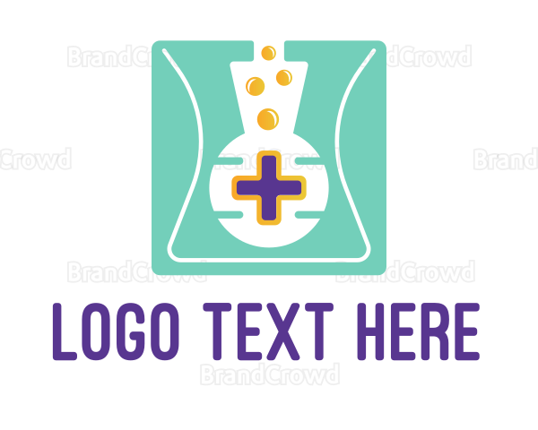 Flask Medical Cross Logo