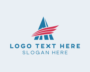 Usa - Patriot Wing Campaign logo design