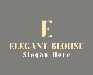 Elegant Brand Luxury logo design