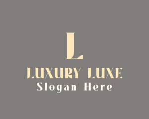 Elegant Brand Luxury logo design