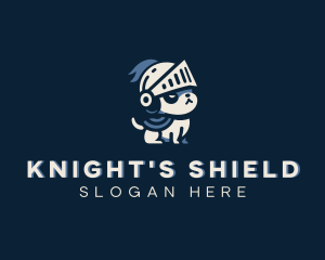 Knight - Dog Pet Knight logo design