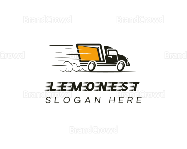 Express Delivery Truck Logo